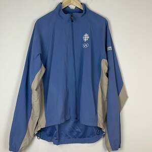 CBC Vintage Athens 2004 Olympics Zip Up Jacket Size Extra Large